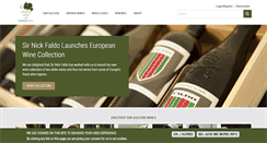 Desktop Screenshot of golferswines.com